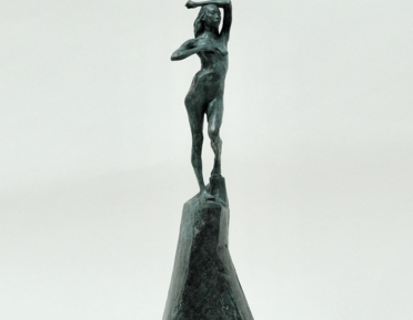 Poppy Field, Women Bronze Sculpture 