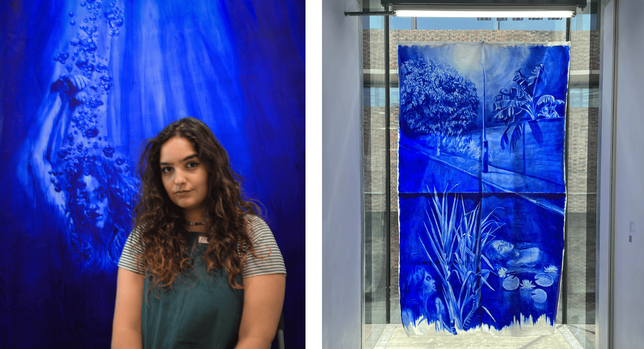 Zoe Wilkinson Drowning in Postcolonial Blue 2025 png