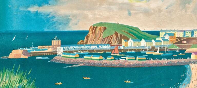 Irish landscape poster 