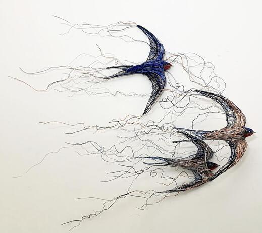 Bradbury Amanda A flight of Swallows jpg