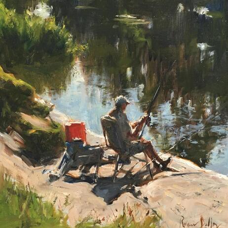 Dellar_Roger_Fishing on the Stour Dedham jpeg