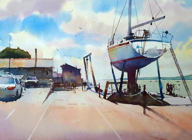 Smith_Brendan_Topsham Quay jpg