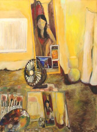 Tafsia Muzib Dana Self Portrait and Still Life jpg