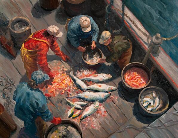 Zubova Tatiana The Day’s Haul jpeg