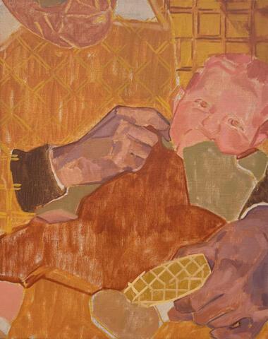 009 - Grandpa and Baby in Orange