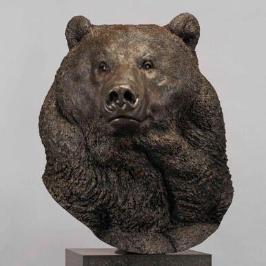Kodiak Brown Bear (Indomitable - head study)