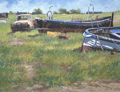 Boats, Holy Island Harbour