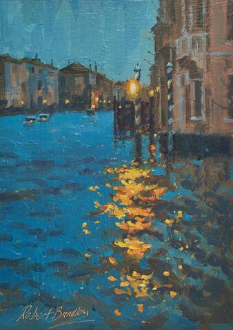 Evening Reflections, Grand Canal, Venice