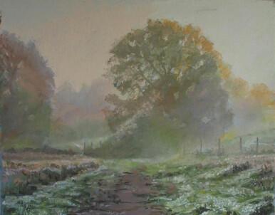 Misty Morning, Outney Meadow