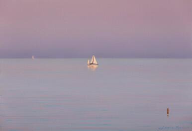 202 - Barely a breath . . . Falmouth Bay
