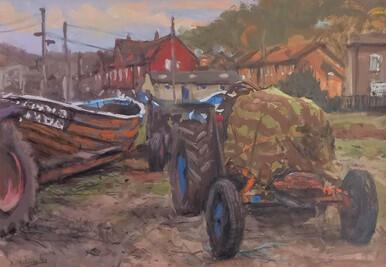 Boats and Tractors, Skinningrove Foreshore