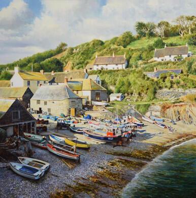 Sunlight and Shadows, Cadgwith Cove | Award Winner