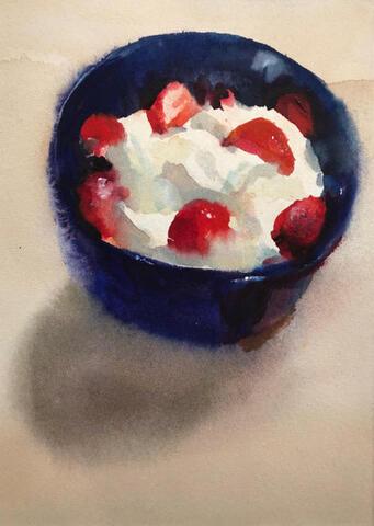 319 - Strawberries and Cream
