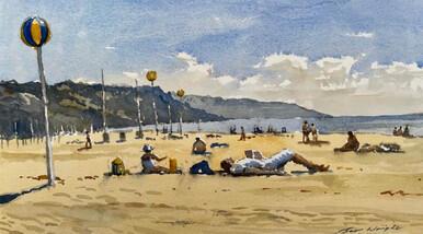 The Beach at Deauville