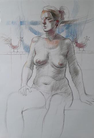 053 - Francoise with Birds