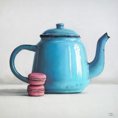279 - Teapot and Macaroons