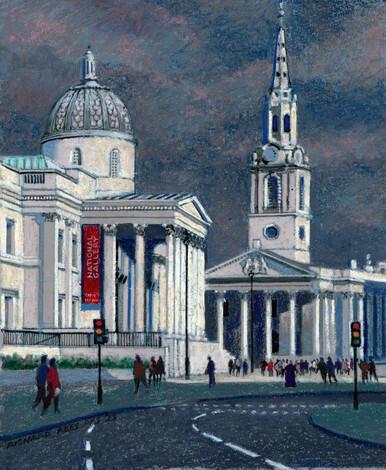 283 - The National Gallery and St. Martin's in the Fields