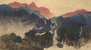 031 - Crimson Sunset Peaks