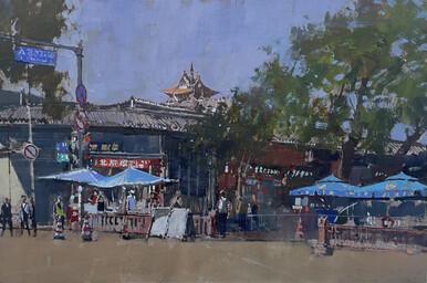 374 - Street Scene, Haidian District, Beijing