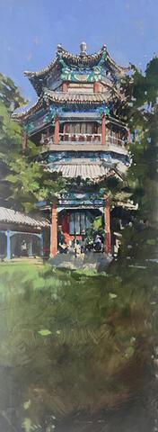 373 - Pagoda, Summer Palace Gardens, Beijing