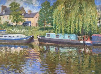 224 - Houseboats on the River Cam