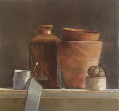 360 - Still Life with Ribbon and Snail