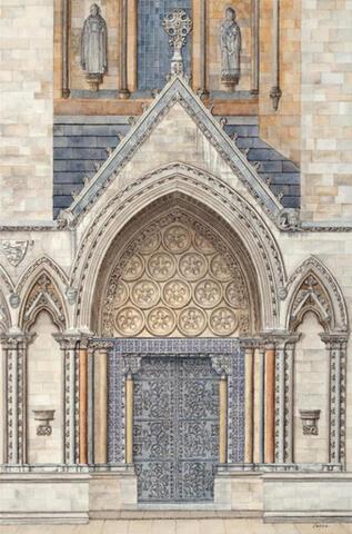 048 - Westminster Abbey - North Door
