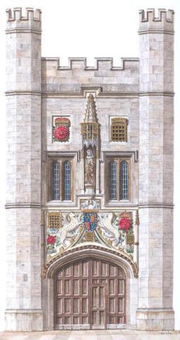 045 - Christ's College Gate, Cambridge