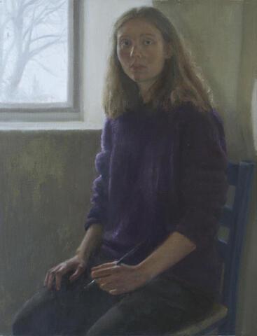 115 - Self Portrait by a Window