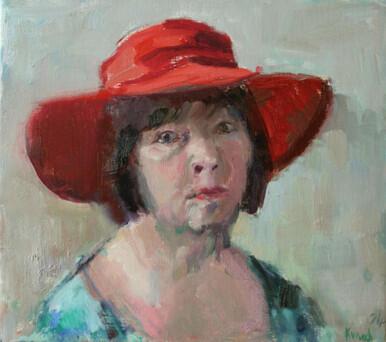129 - Self with Red Hat