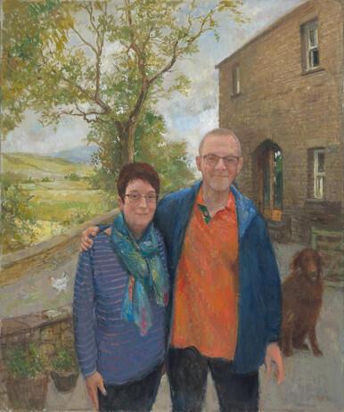 145 - Shirley & Andrew Miller at Brunt Hill Farmhouse