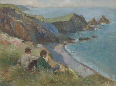 144 - Jack & Jill Morris on N Devon Coast