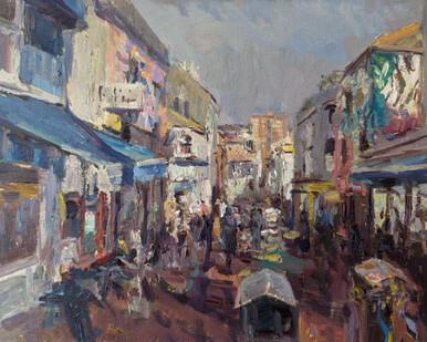 032 - Gloucester Road Brighton, Sunlight after Rain