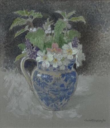 151 - March Primroses with Dead Nettles