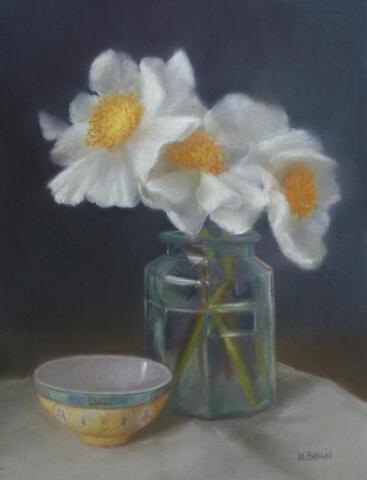 038 - Peonies and Chinese Bowl