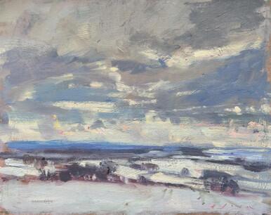 275 - View South with Snow