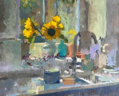 195 - Kitchen Sunflowers
