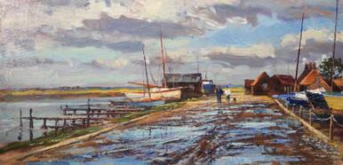 169 - Puddles, Southwold Harbour