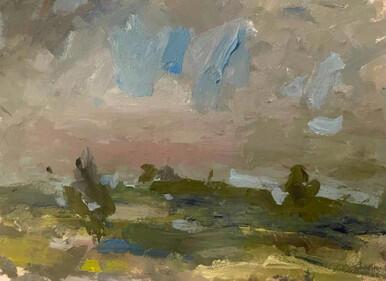 016 - Hazy Blue Clouds over Rochdale Tops