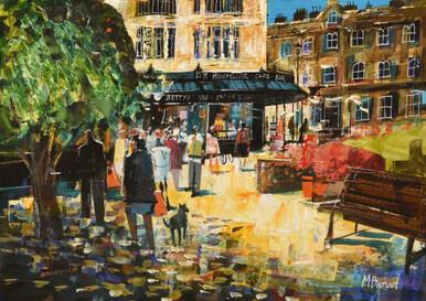 053 - Summer Sunshine, Outside Betty's, Harrogate