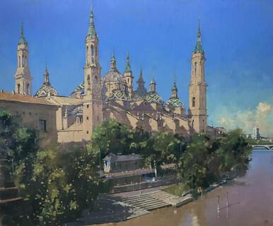 394 - Morning Shadows - Zaragoza