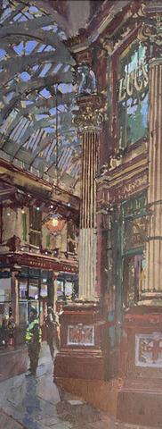 116 - Security Guard.  Leadenhall Market