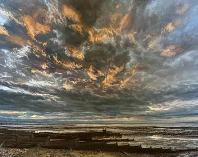 321 - Whitstable Evening Seascape