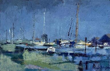 051 - Boats on the Blyth River, Walberswick