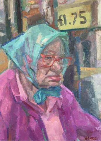 186 - Woman and Headscarf