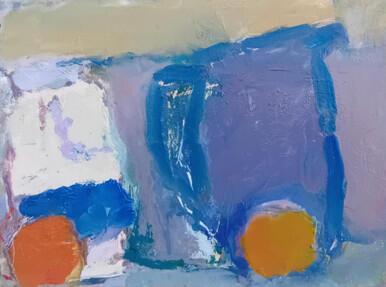 354 - Tangerines with Milk and a Blue Jug