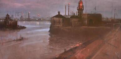 374 - Dusk, Red Light