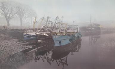 219 - Boats in the Mist