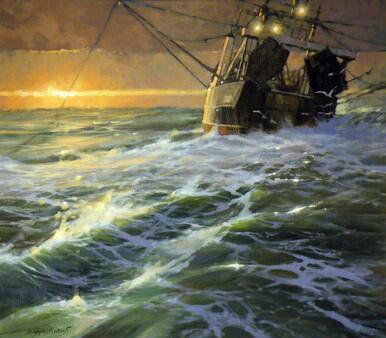 382 - Beam Trawler into the Sun