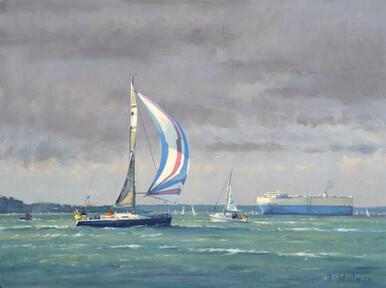 325 - Boats on the Solent
